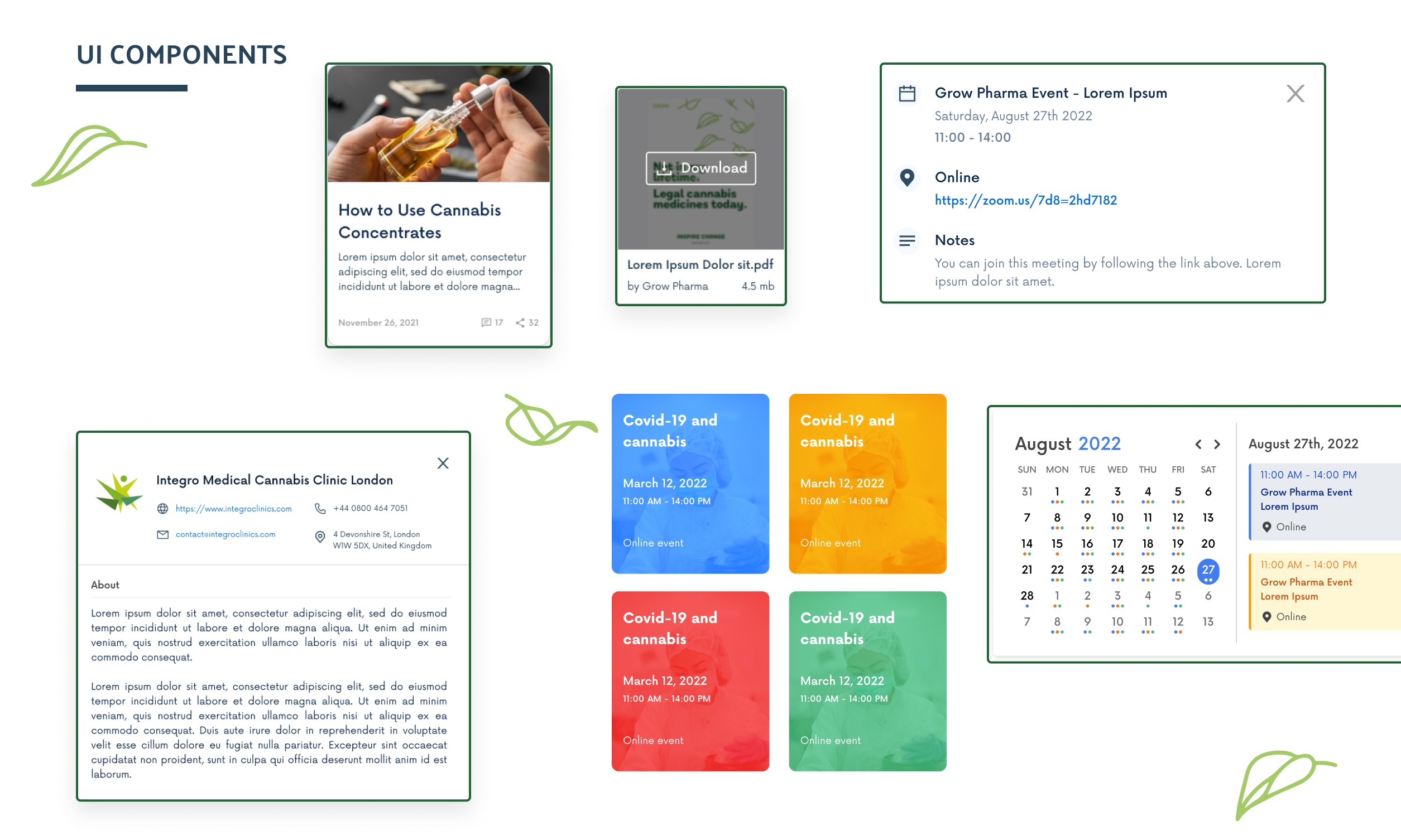 Grow Pharma's Doctors Portal: A Secure, User-Centric Platform for Medical Cannabis Education & Prescription Management image 4