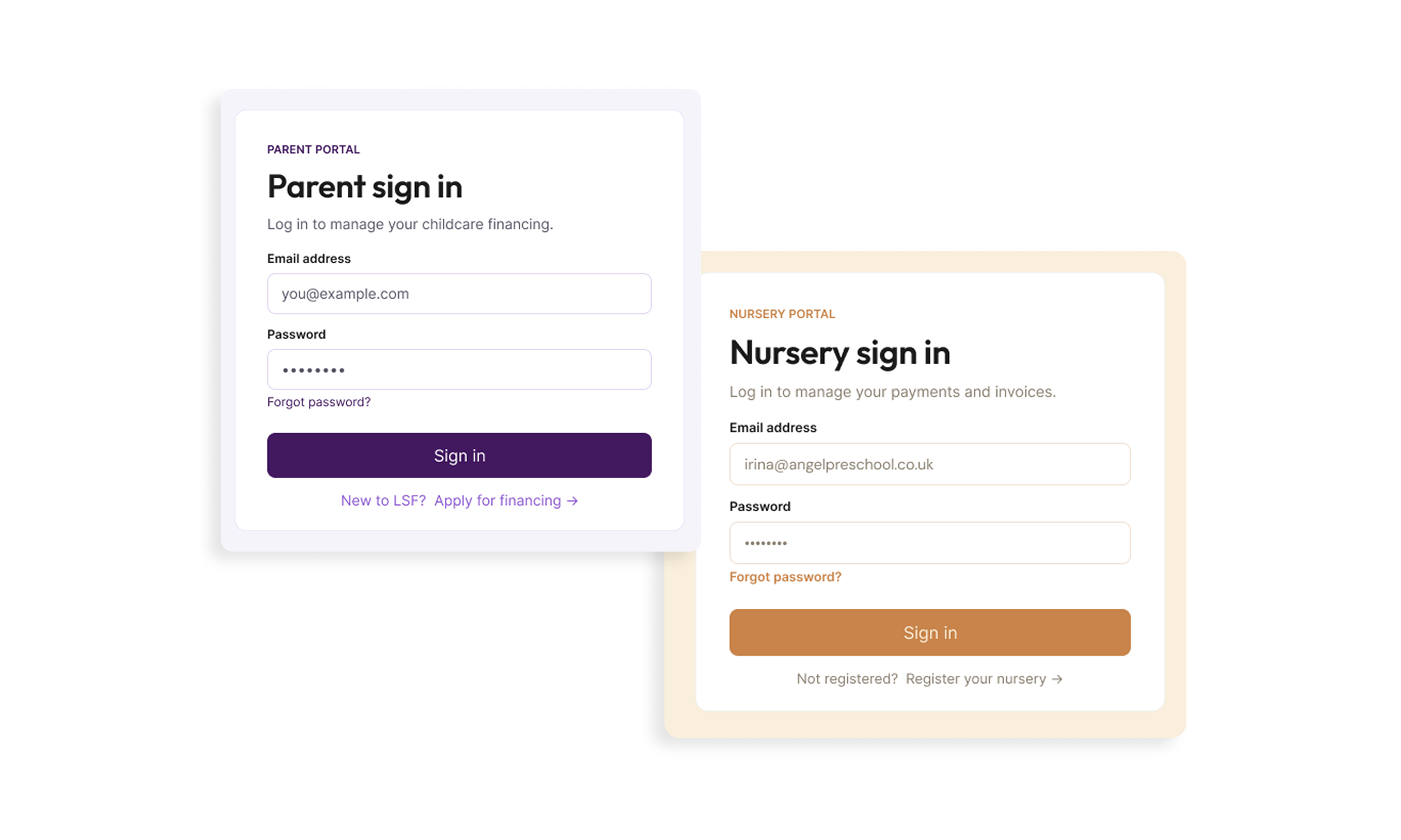 Little Steps Financing: Designing for the moment when a parent realises they can't afford to go back to work. image 1